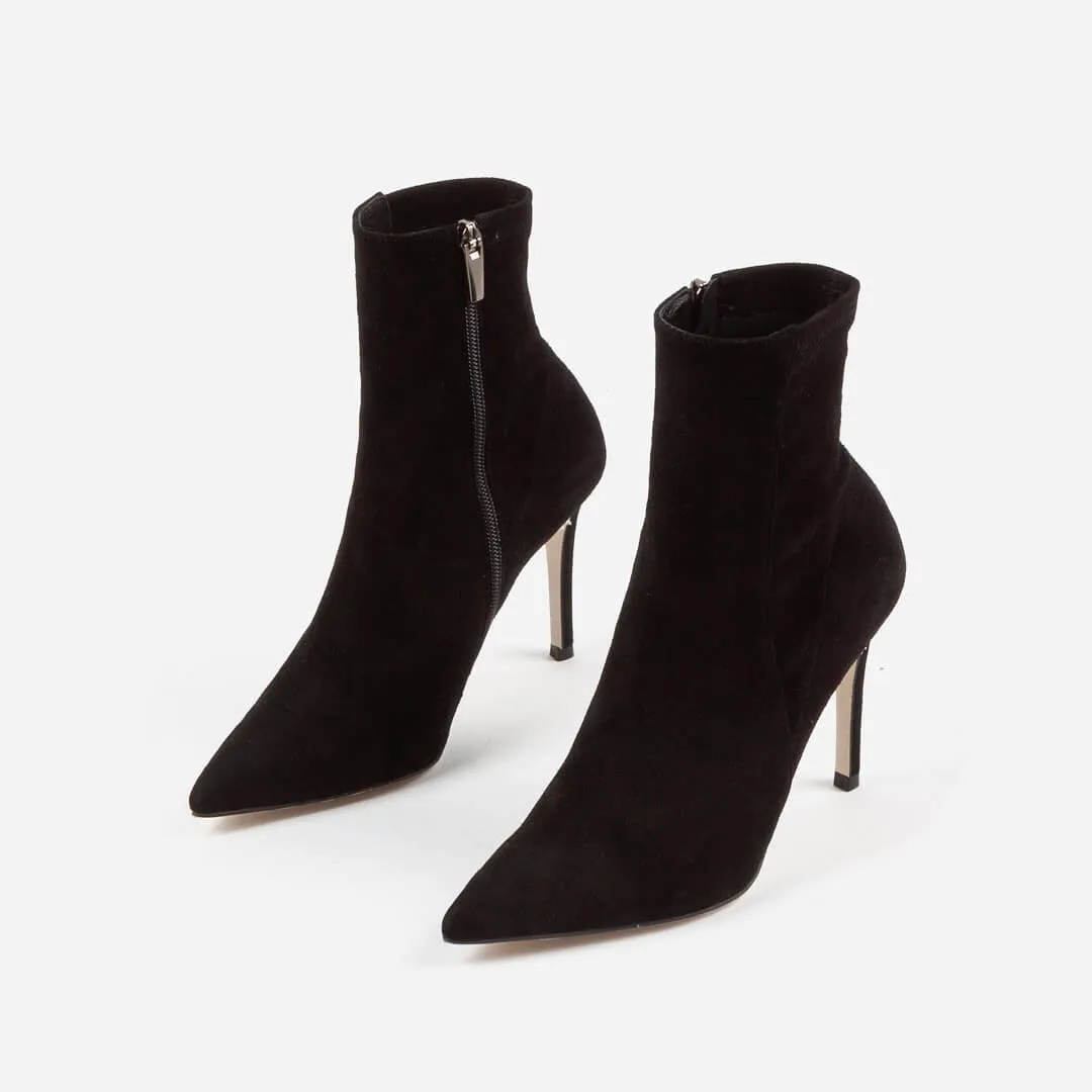 *UK size 1 - BRIDGETTE - black, 10cm heels