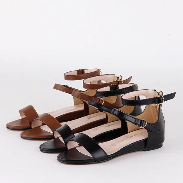 *UK size 13 - PIPER - black , 2cm heels