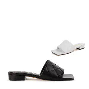 *UK size 2 - Aqui - black, 2cm heels