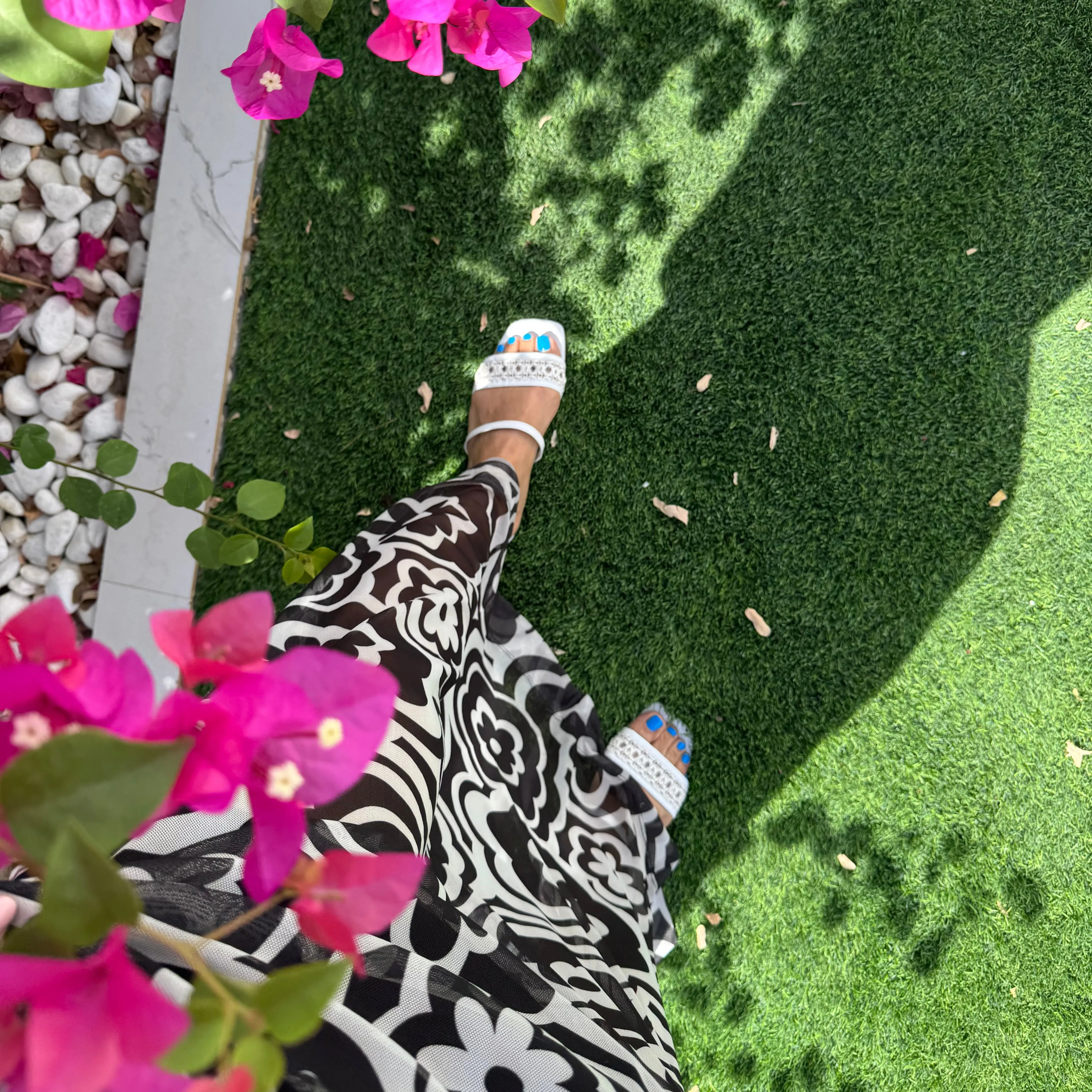 *UK size 2 - SELLY SUMMER - white, 1.5cm heels