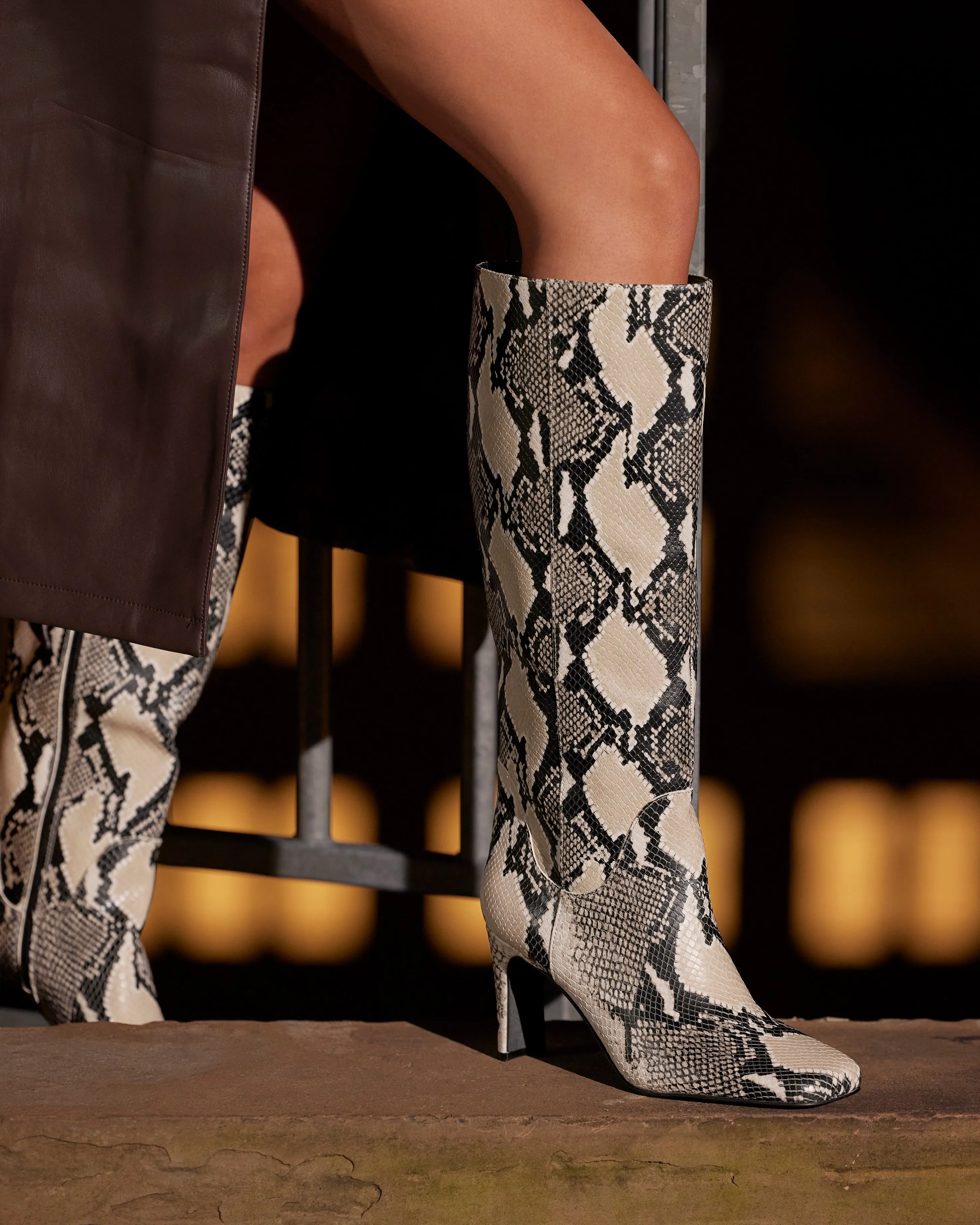 Vestella Extra Wide Calf Knee High Boot