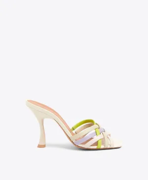 West 90 Multicolour Leather Sandals