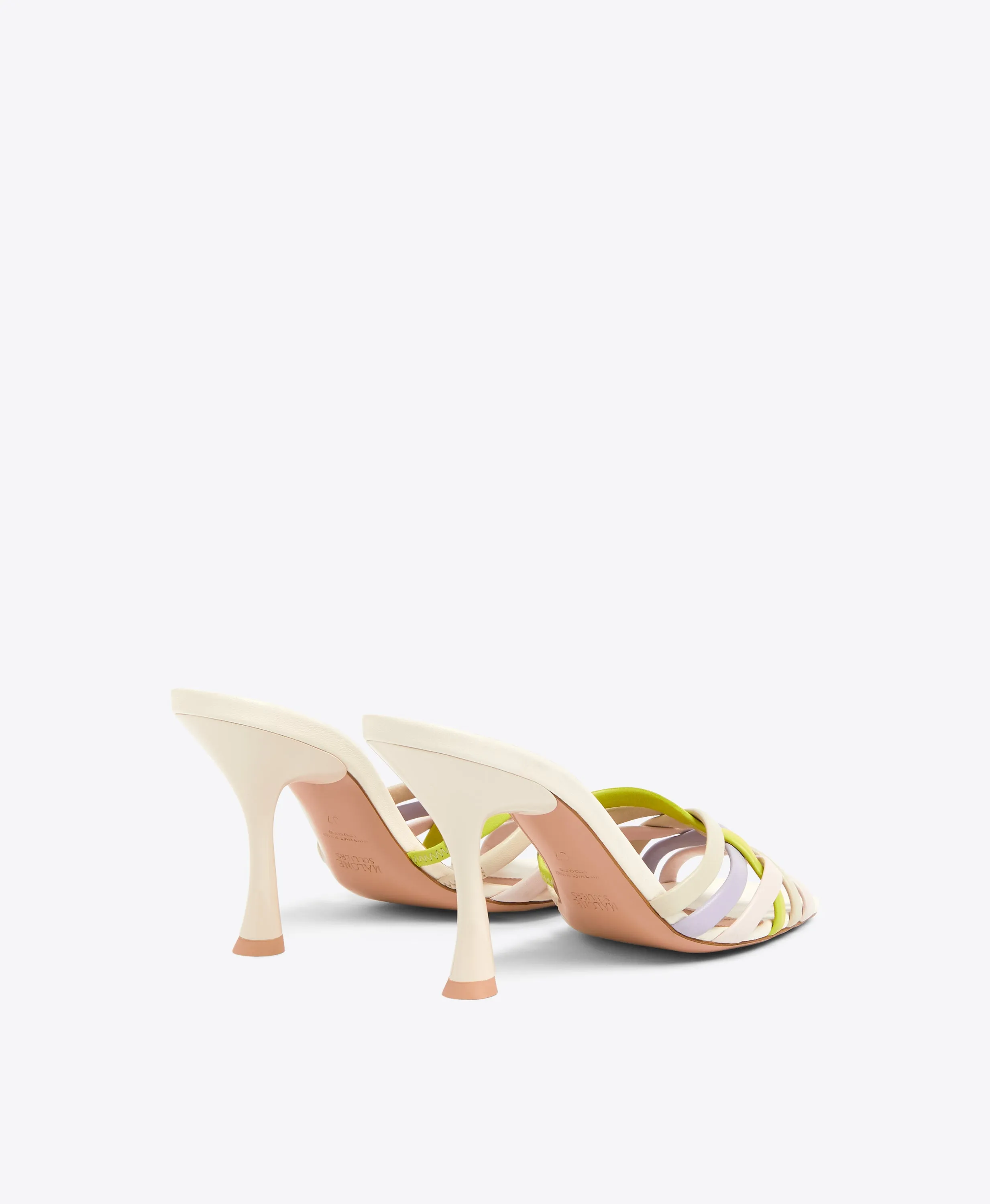 West 90 Multicolour Leather Sandals
