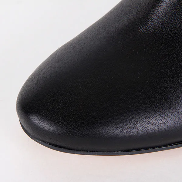ZEE - black leather